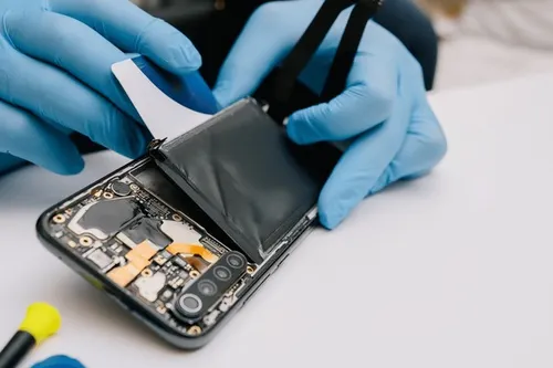Replacement mobile phone battery repair service
